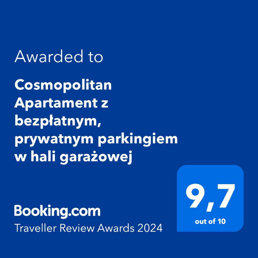 Cosmopolitan Apartament Z Bezplatnym, Prywatnym Parkingiem W Hali Garazowej Stary Toruń Dış mekan fotoğraf